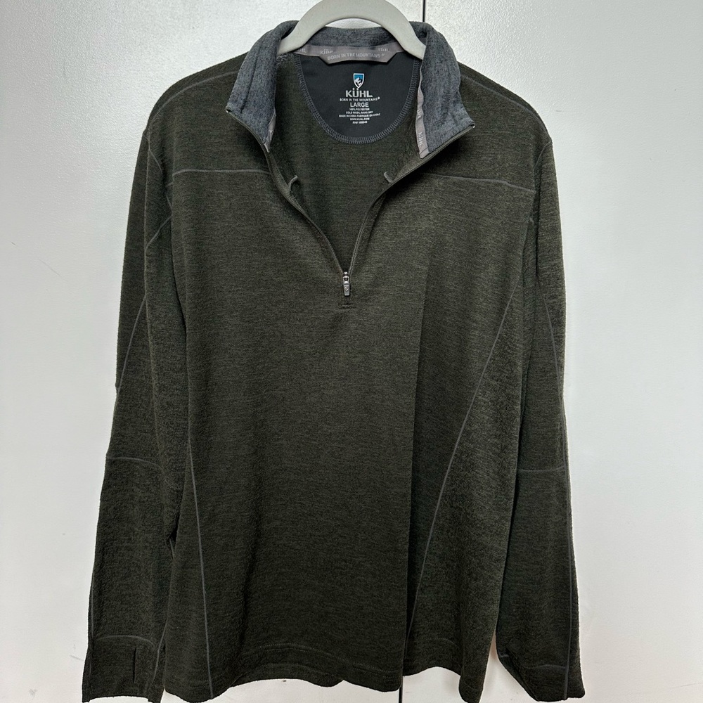 Green Kuhl Quarter Zip